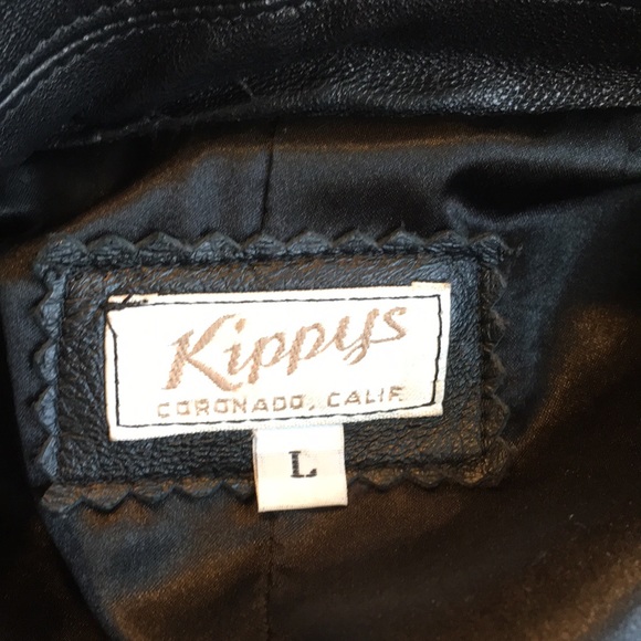 RARE Kippy Motorcycle custom biker leather jacket - Picture 8 of 8